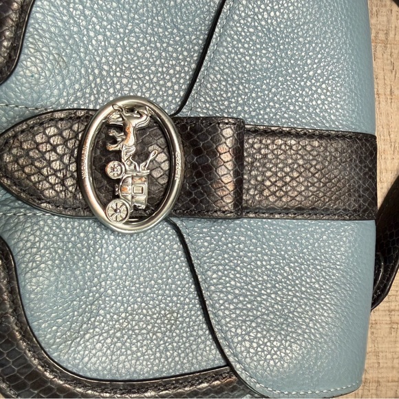 Coach Georgie Saddle Bag - Picture 2 of 3
